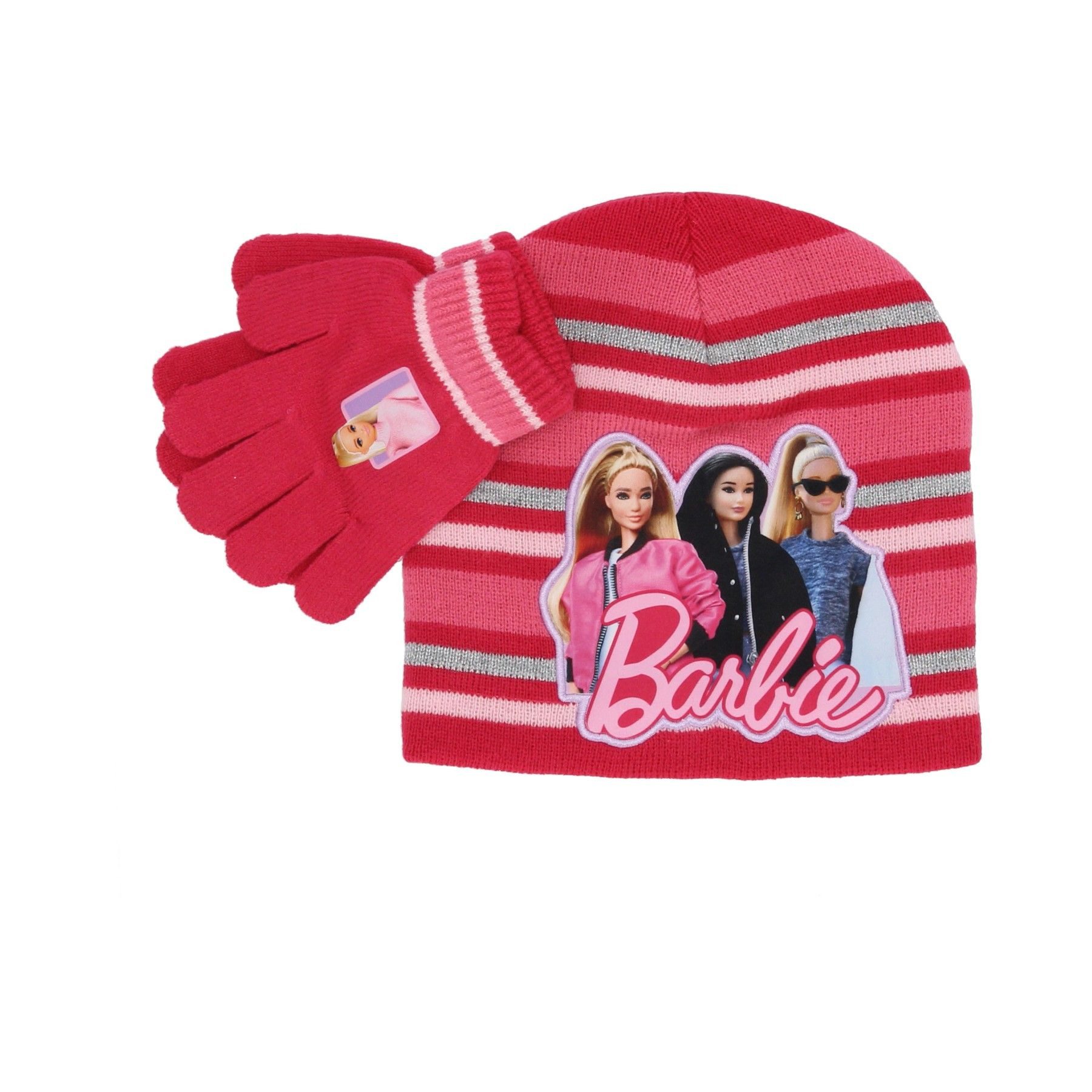 Mütze & Schal Winter-Set Mütze und Handschuhe für kleine Modefans
