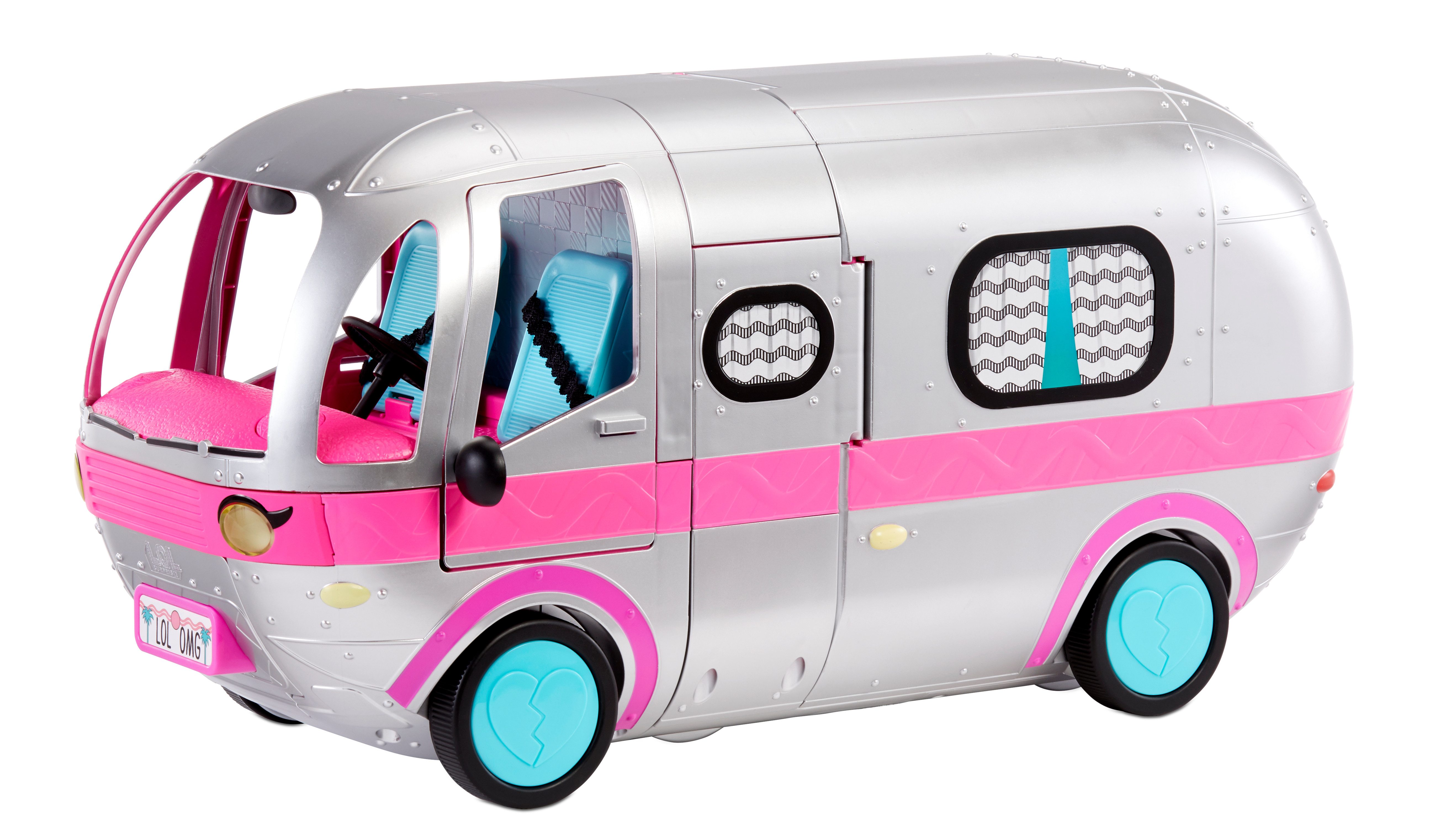 L.O.L. SURPRISE! Spielzeug-Auto L.O.L. Surprise Glamper, für alle LOL Surprise Dolls und OMG Fashion Dolls; mit Licht und Sound