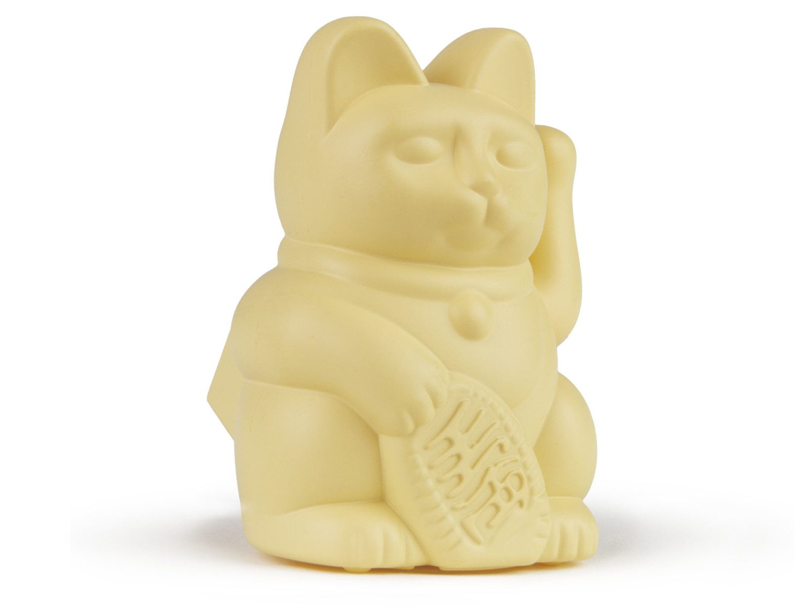 Donkey Products Dekofigur Lucky Cat Solar Winkekatze gelb 6,5cm günstig online kaufen
