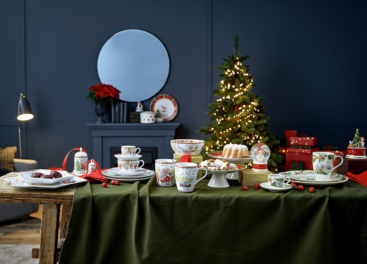 Hutschenreuther Speiseteller Sammelkollektion 2023 Weihnachtsklänge II Teller flach 22cm