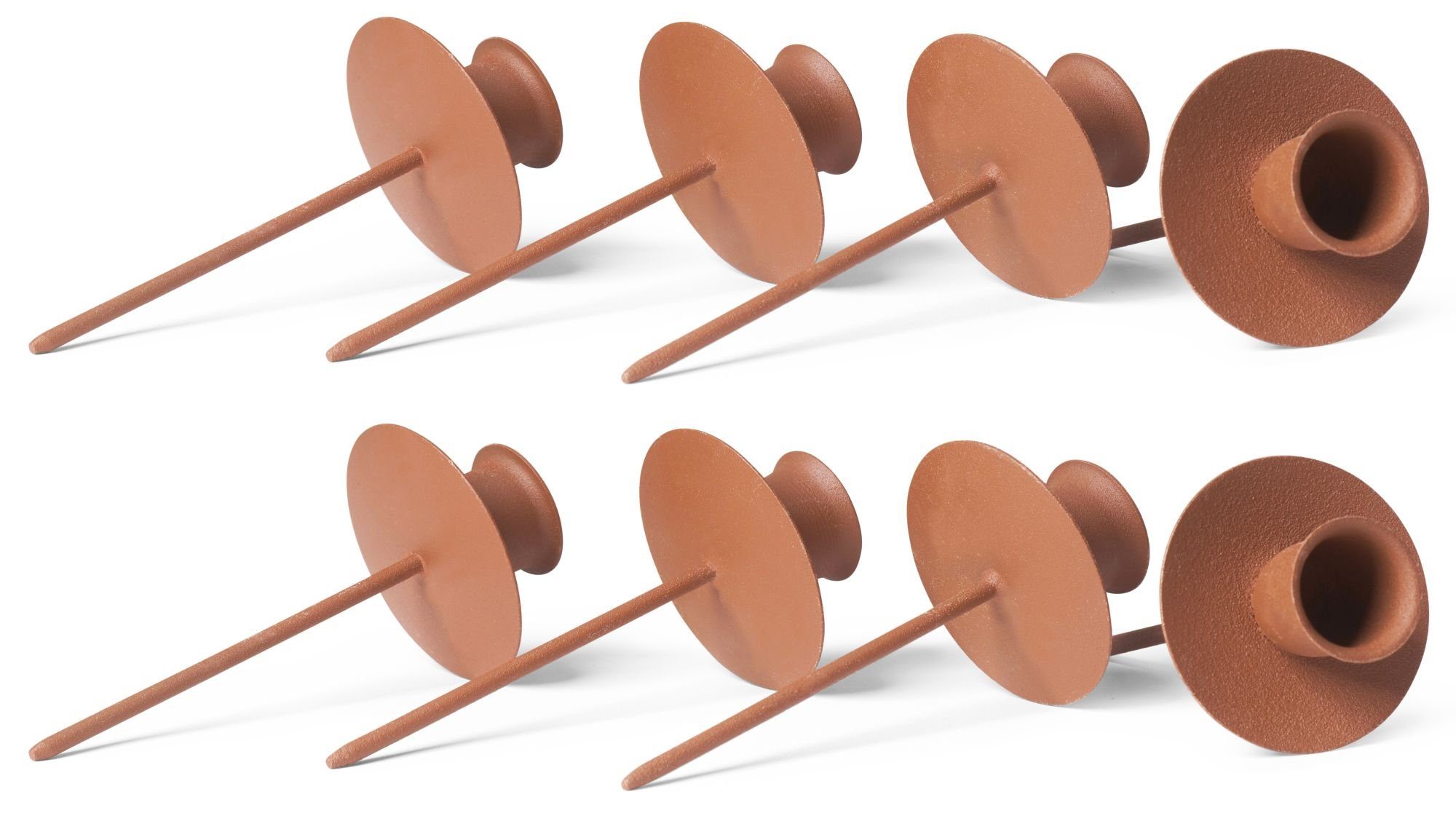 Novaliv Kerzenständer Stabkerze, Kerzenpin, Kerzenhalter, (Spar-Set, 8 St., günstig online kaufen