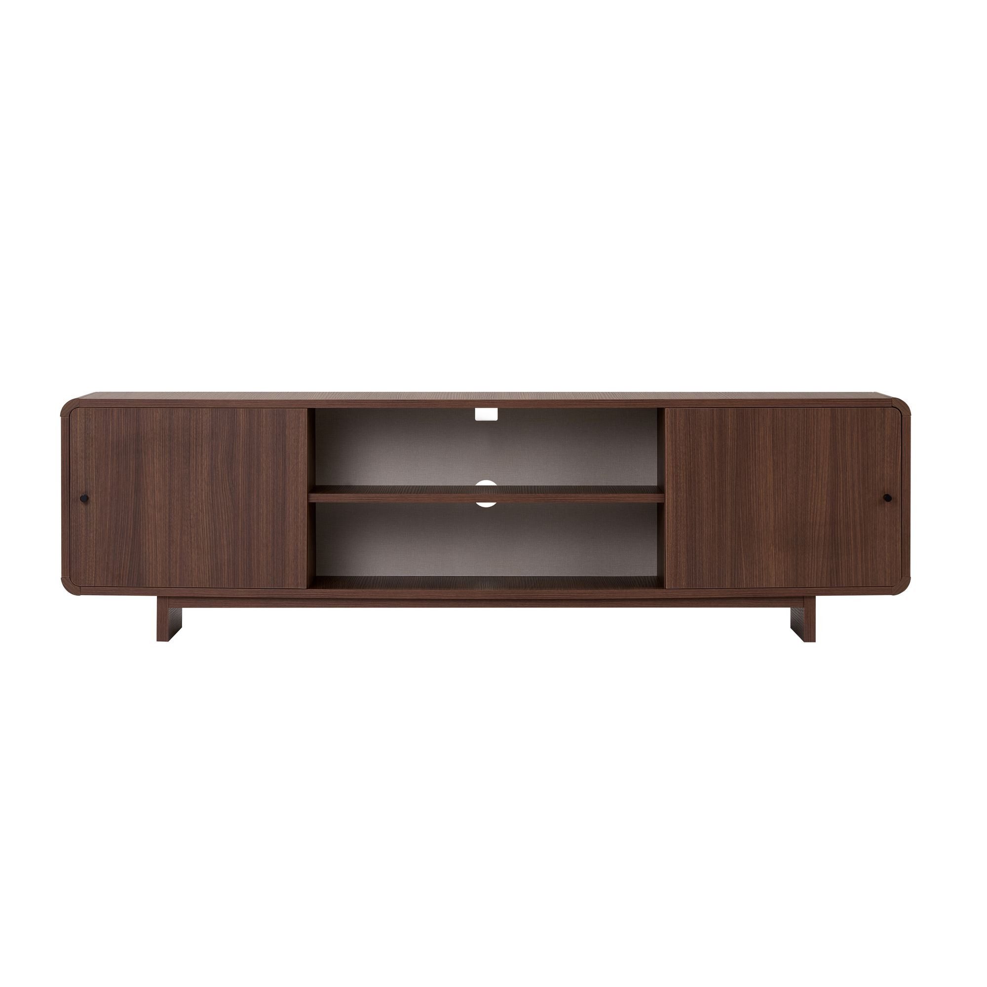 Skye Decor Konsolentisch Japandi Muji Mirel (1-St., 1 TV-Lowboard), Breite 180 cm, mit offenen und geschlossenen Stauräumen – Bild 5 von 5
