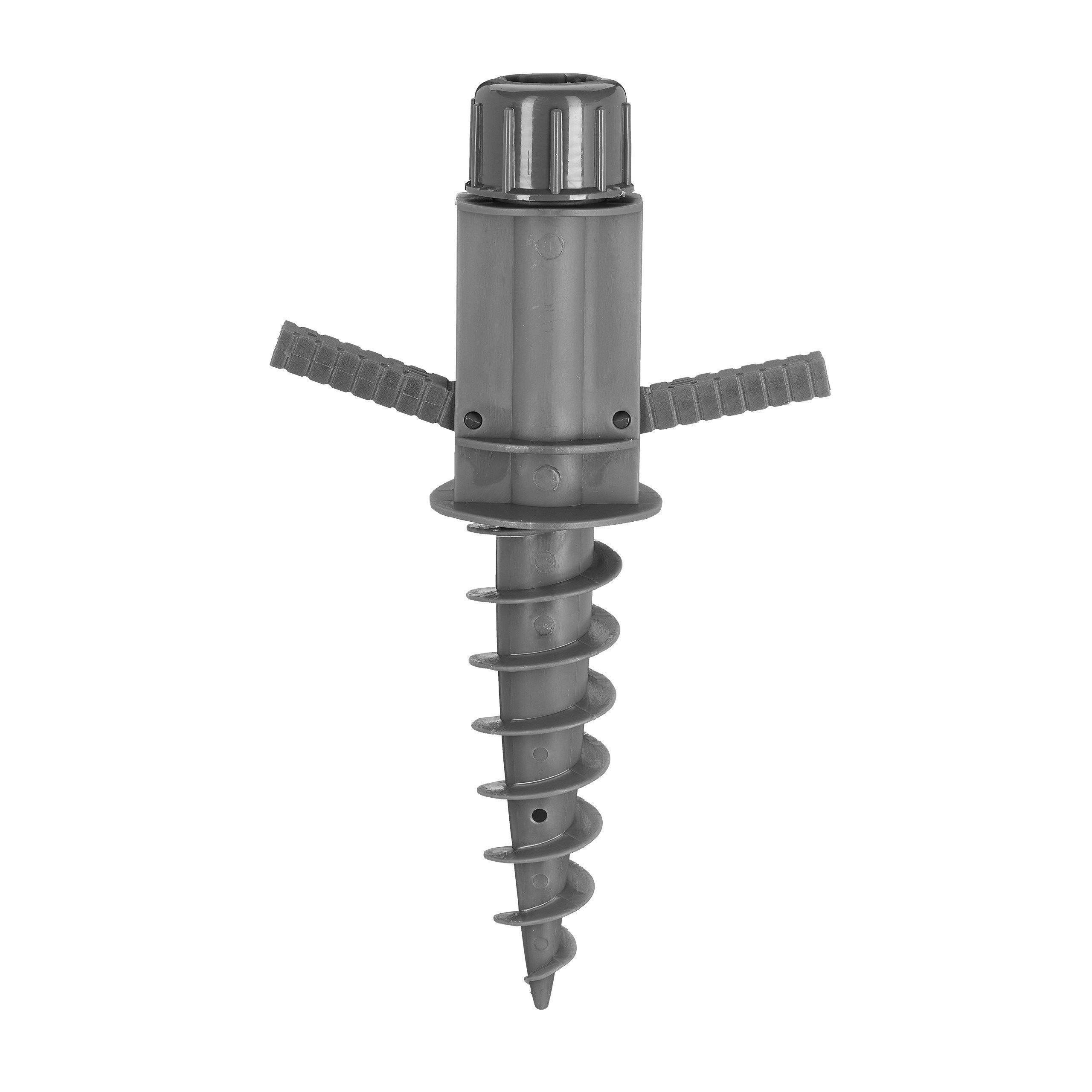 relaxdays Bodendübel »Bodendübel für Sonnenschirm grau« online kaufen