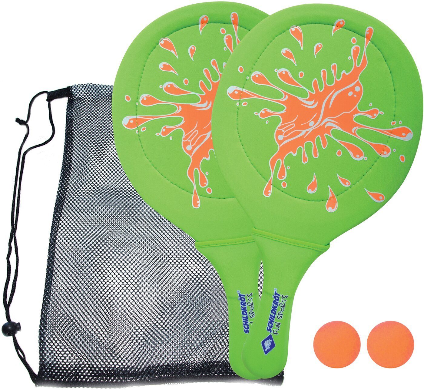 Schildkröt Funsports Spielball NEOPRENE BEACHBALL SET grün/orange