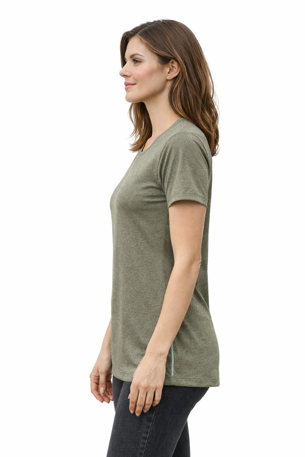 DEPROC Active Funktionsshirt KITIMAT WOMEN Funktionsshirt in Melangeoptik