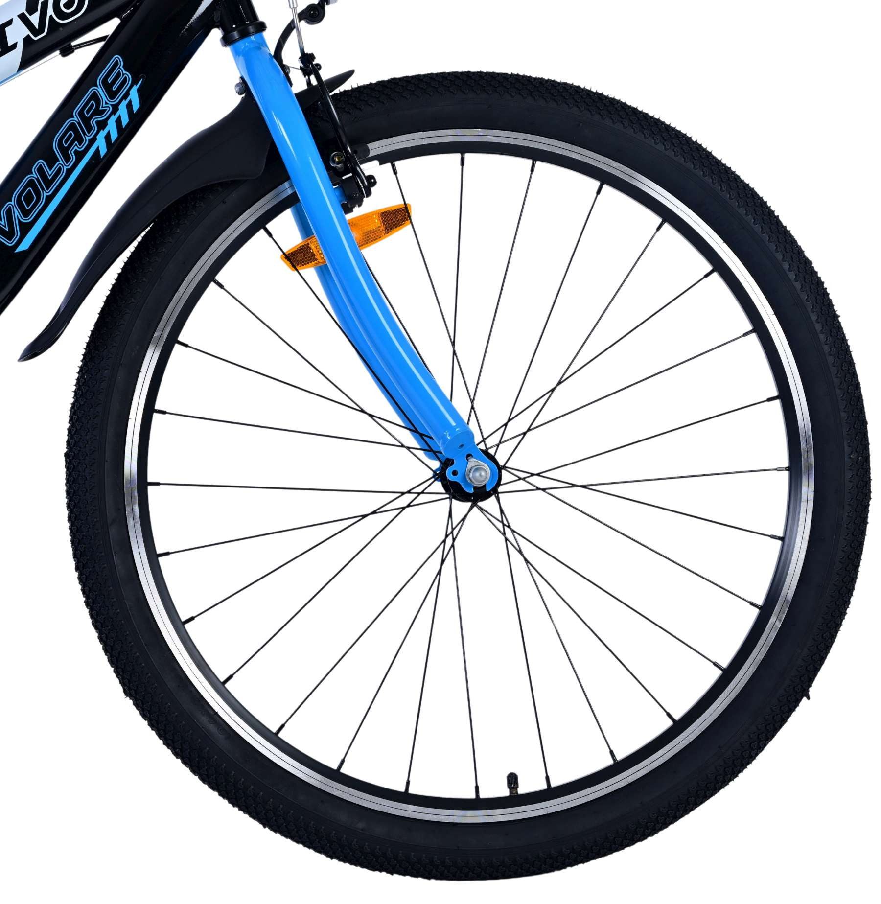 Volare Kinderfahrrad Volare Sportivo Kinderfahrrad für Jungen - 26 Zoll in Blau – Bremsen, Das Fahrrad hat eine schöne Klingel, Reflektoren vorne und hinten