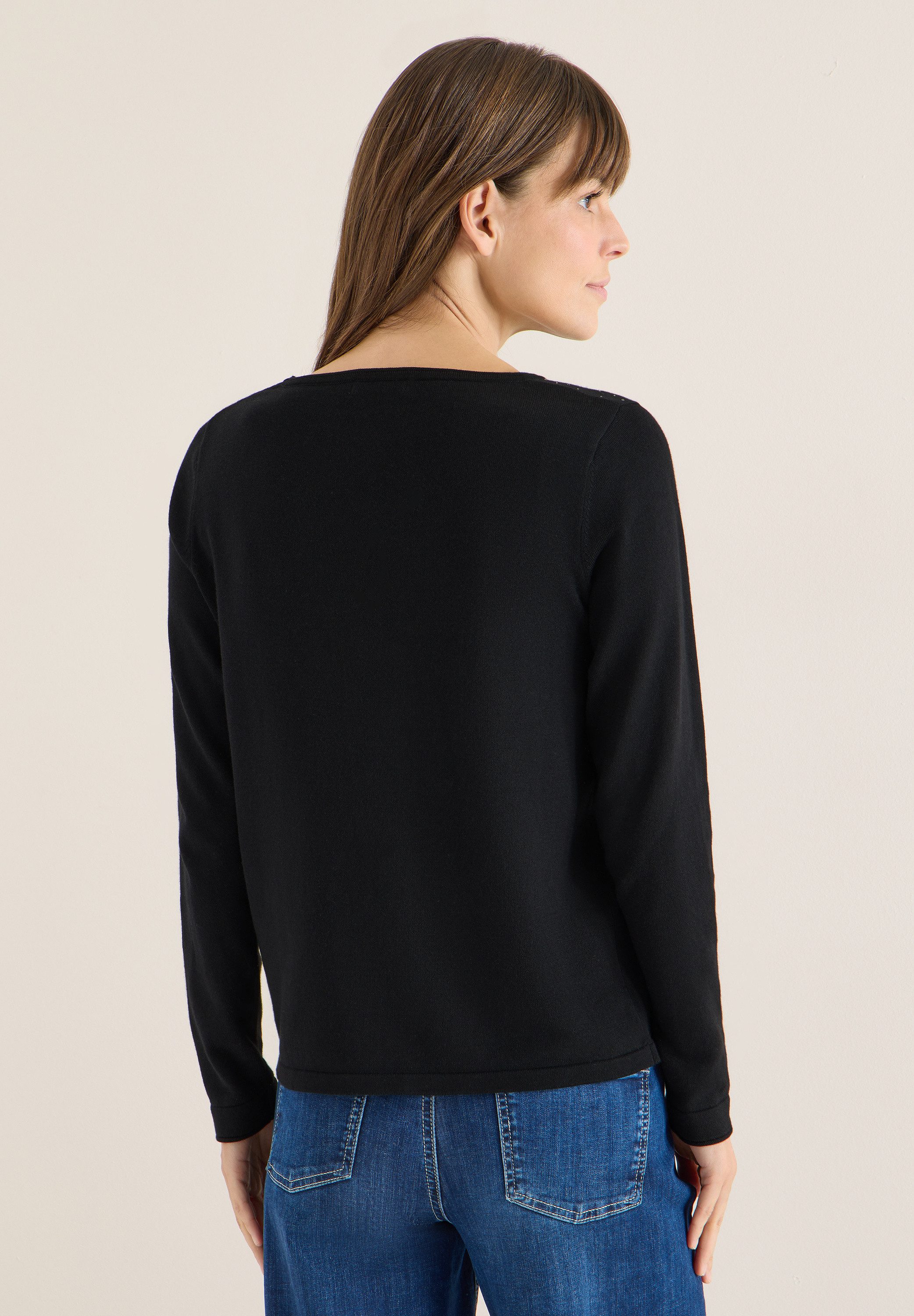 CECIL Strickpullover im Glitzer-Look günstig online kaufen