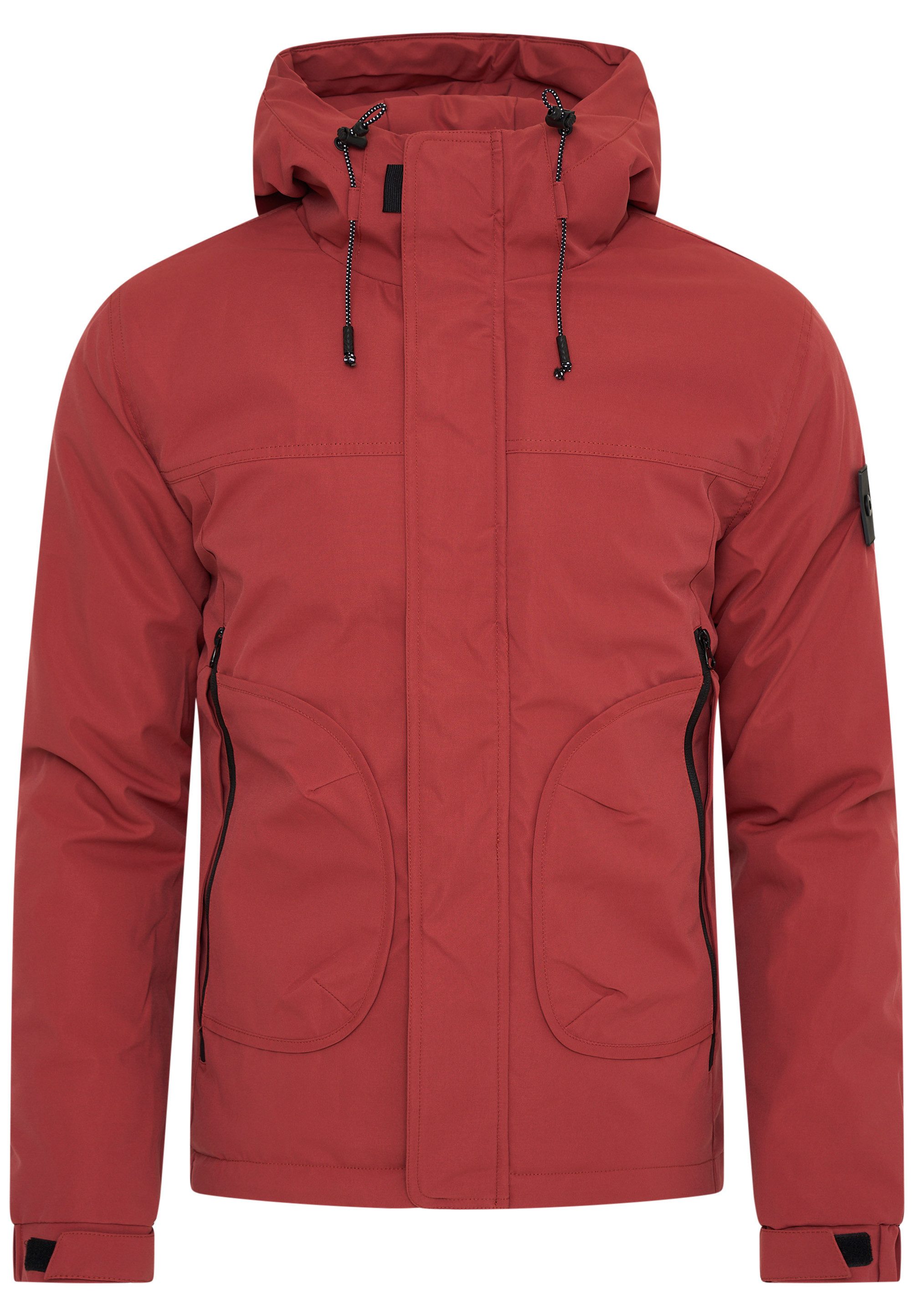 SOULSTAR Winterjacke S2DARCHAN Herren Übergangsjacke mit Kapuze Outdoor-Jacke Funktionsjacke