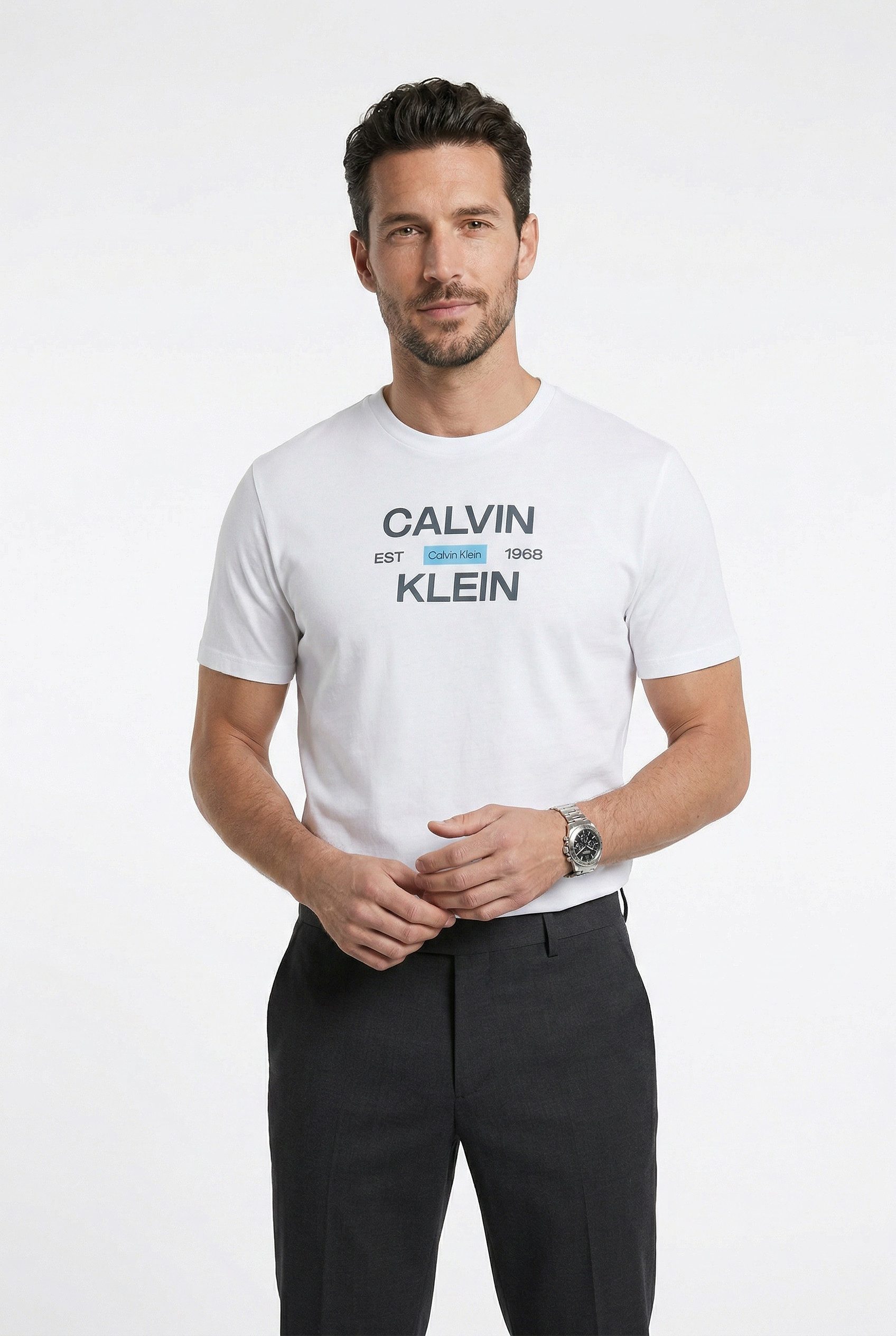 Calvin Klein Jeans T-Shirt CALVINKLEIN STACK GRAP Regular fit mit Print