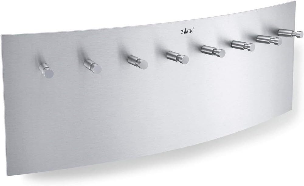 Zack Schlüsselbrett Edelstahl matt 35 cm Schlüsselboard Schlüsselhalter