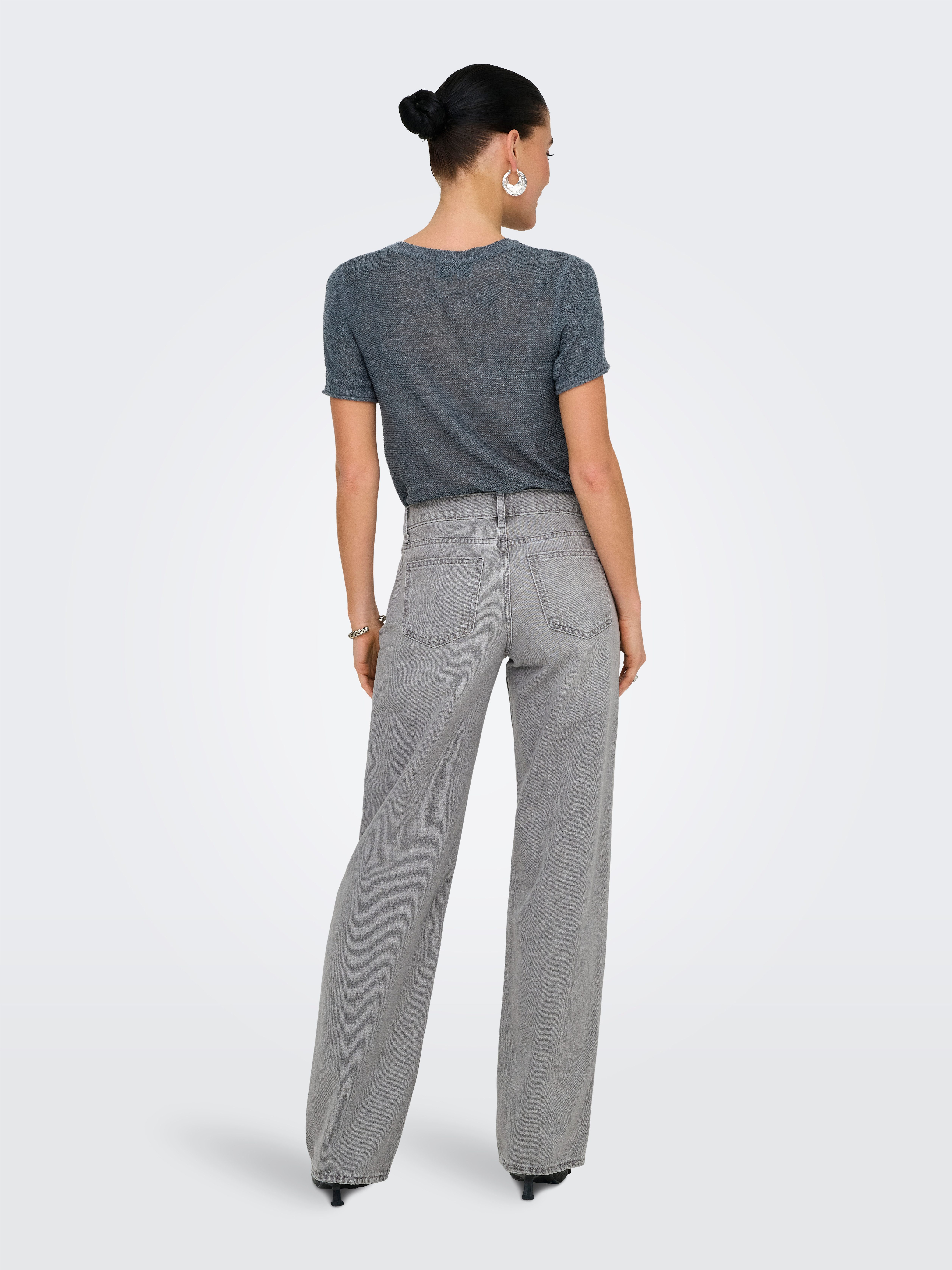 ONLY Low-rise-Jeans ONLBRENDA LOW WIDE DNM CRO117 NOOS