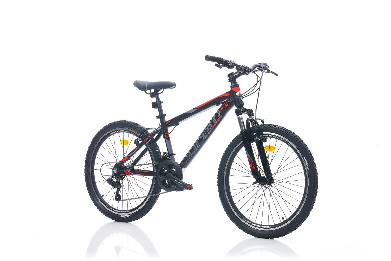 Jugendfahrrad 24 Zoll Mountainbike Fahrrad Alu Rad 24" MTB Bike Gabelfederung 21Gang