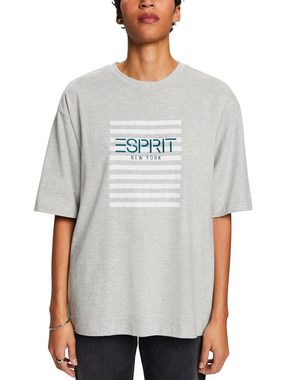 Esprit T-Shirt Logo-T-Shirt aus Pima-Baumwolle (1-tlg)