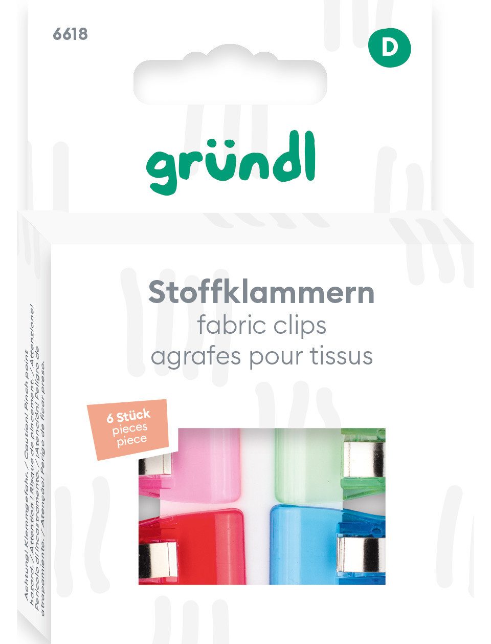 Gründl Bastelnaturmaterial Gründl Stoffklammern