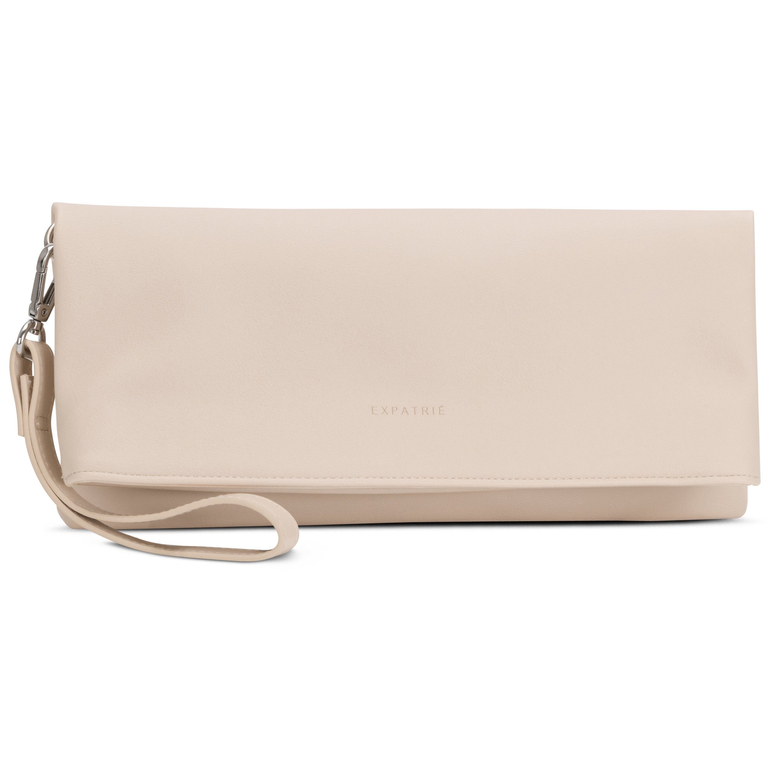 Expatrié Clutch Marie Elegante Umhängetasche Damen Handtasche, Crossbody Bag, Kunstleder, Wasserabweisend