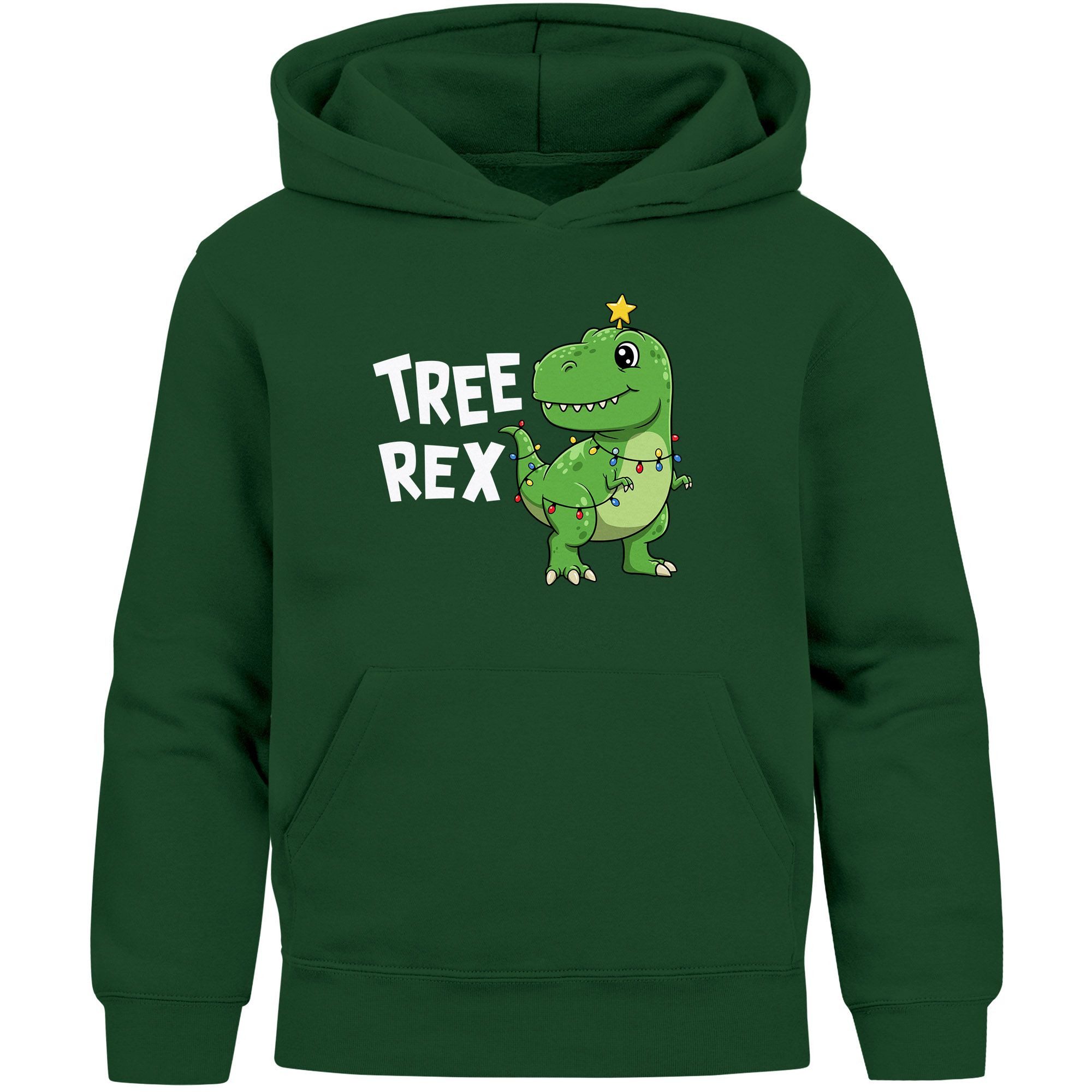 Hoodie Kinder Hoodie Weihnachtspullover Jungen Mädchen Tree Rex
