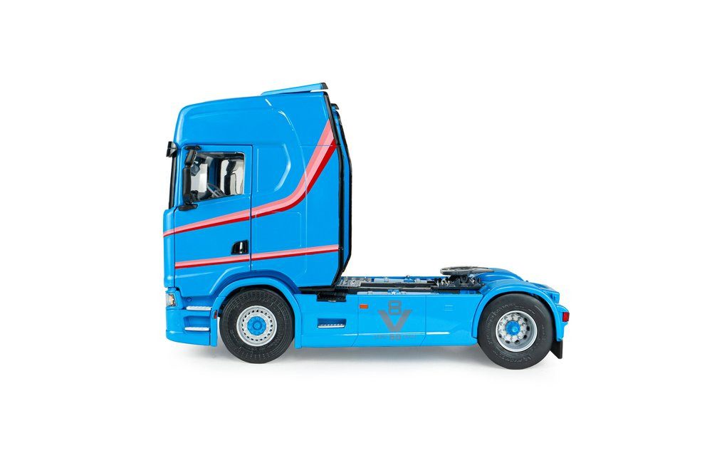 Solido Modellauto Scania S580 Highline Zugmaschine 2023 hellblau, Maßstab 1:24