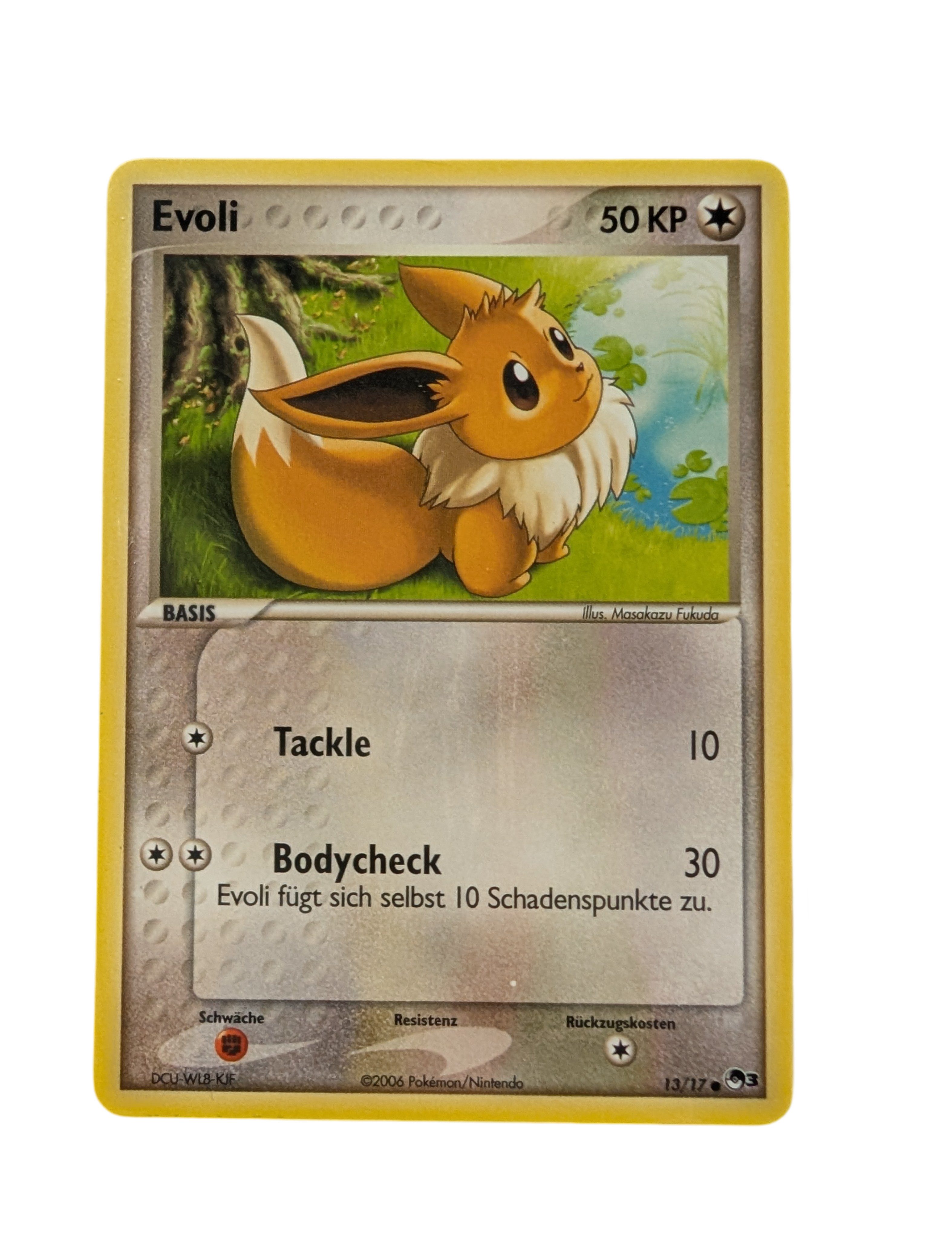 The Pokémon Company Sammelkarte Pokemon Evoli Pop Serie 3