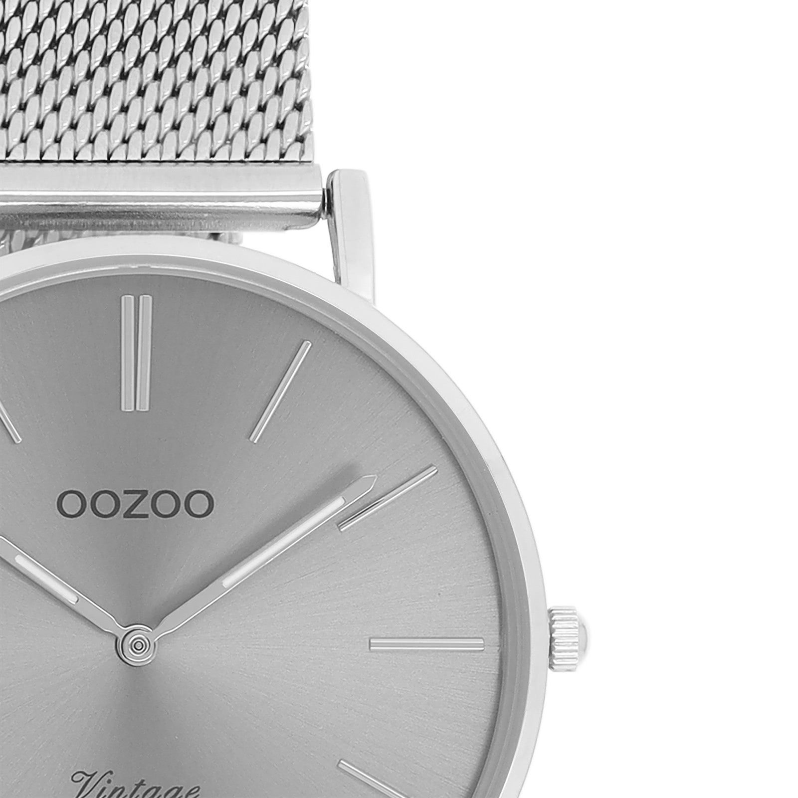 OOZOO Quarzuhr Oozoo Damen Armbanduhr silber Analog, (Analoguhr), Damenuhr günstig online kaufen