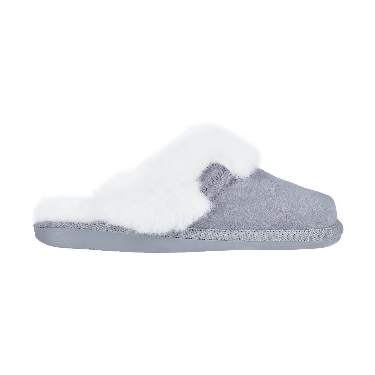 Vanuba CASHMERE I Damen Hausschuh Echtleder Hüttenschuhe/Winter-Hausschuhe/Gefüttert