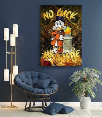 Mister-Kreativ XXL-Wandbild Dagobert No Luck - Premium Wandbild, Viele Größen + Materialien, Poster + Leinwand + Acrylglas