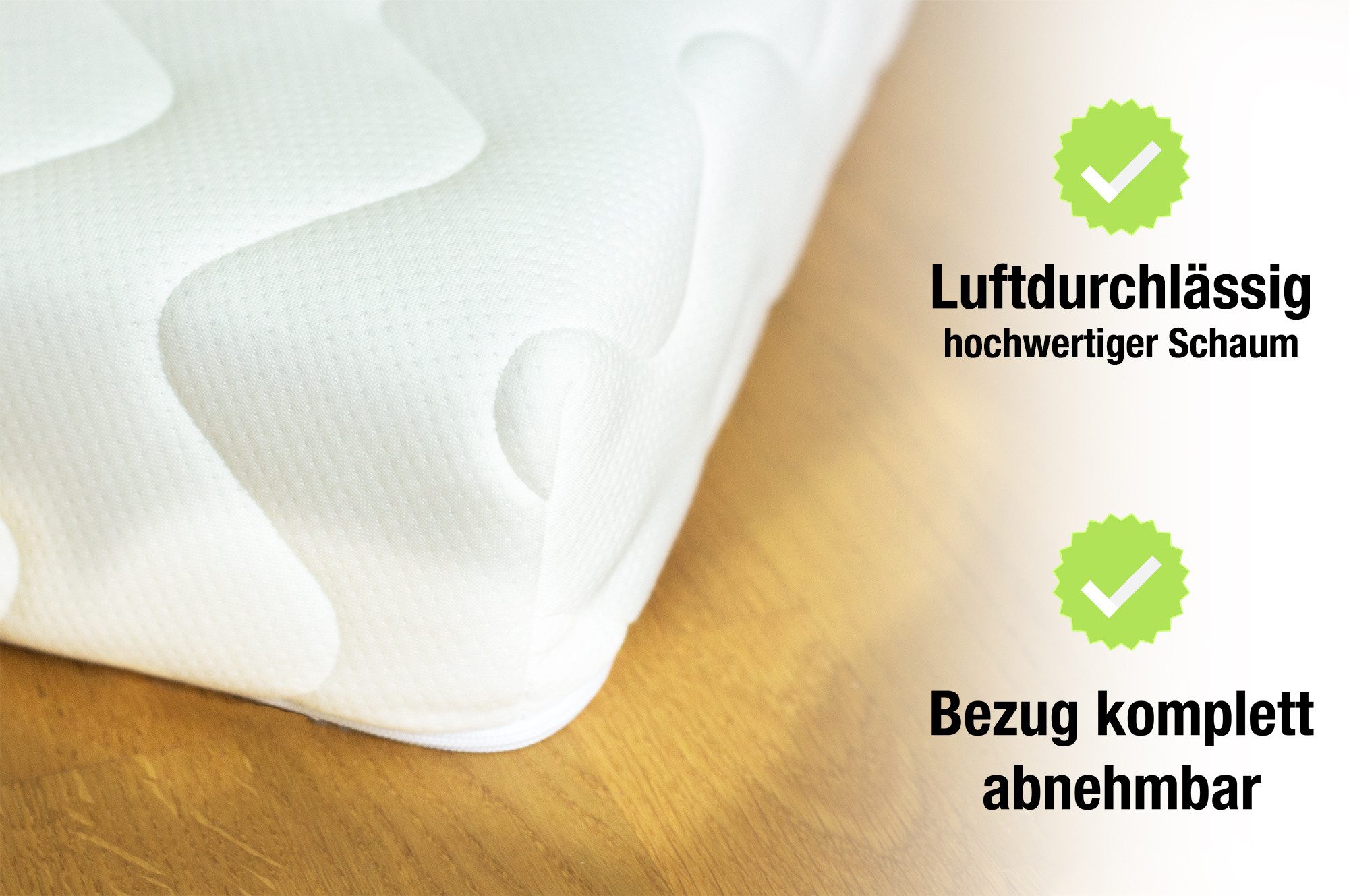 Babymatratze Pur, Babymatratze für Babybett, Baby Matratze, Ehrenkind, 8 cm günstig online kaufen