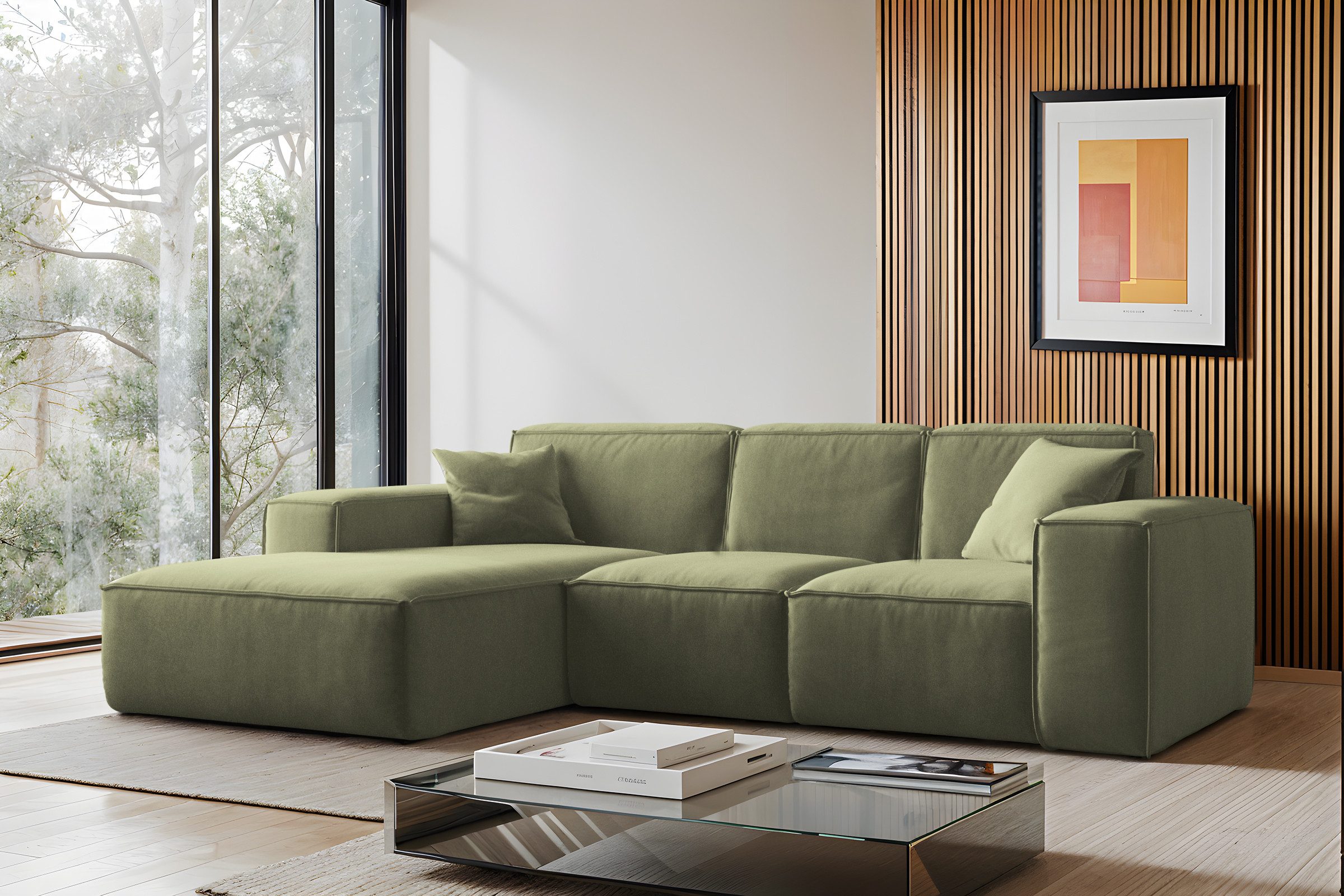 Kaiser Möbel Ecksofa Eckcouch L form, günstig online kaufen