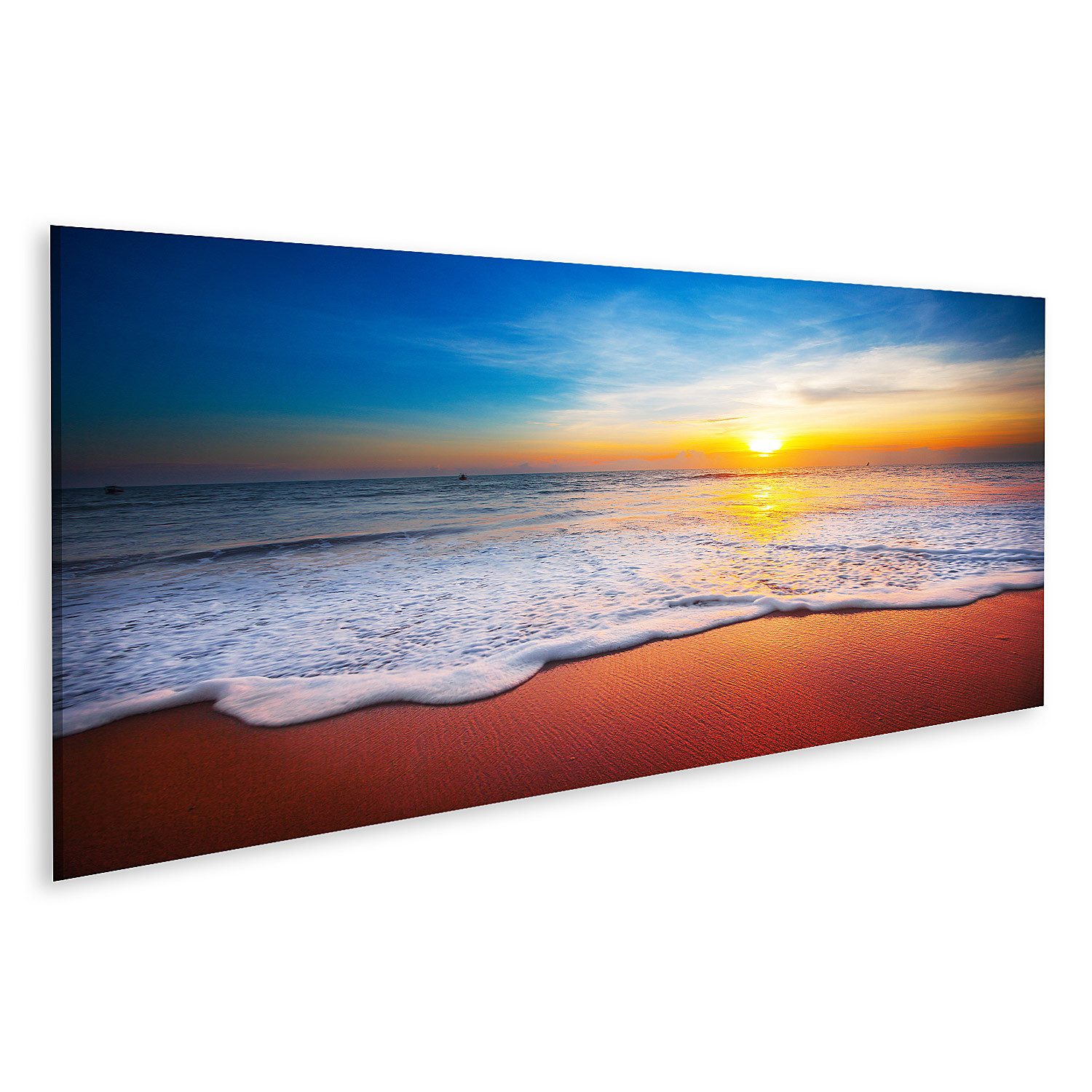Leinwandbild Sonnenuntergang Meer Sonnenuntergang Meer Bilder