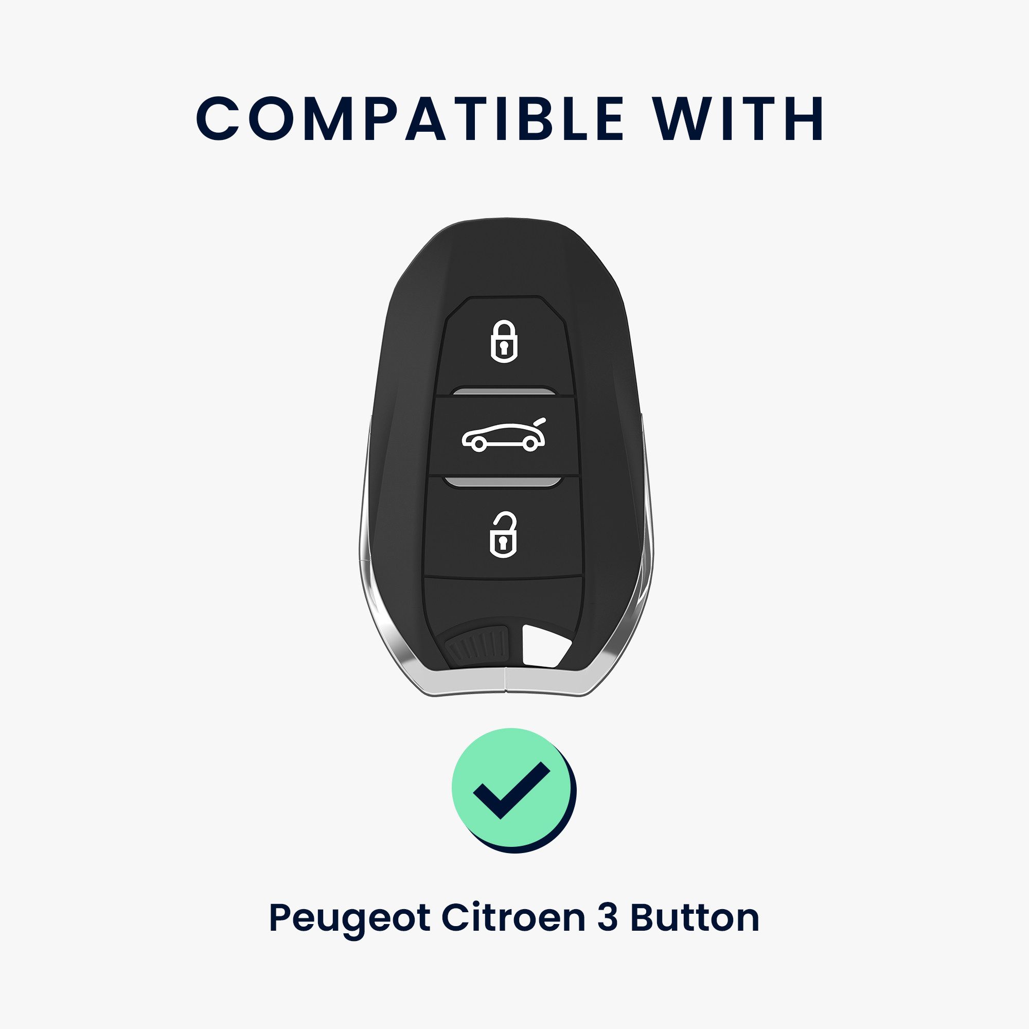kwmobile Schlüsseltasche Hülle für Peugeot Citroen günstig online kaufen