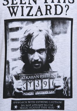 LOGOSHIRT T-Shirt Harry Potter - Sirius Black - Wanted mit Sirius Black-Print