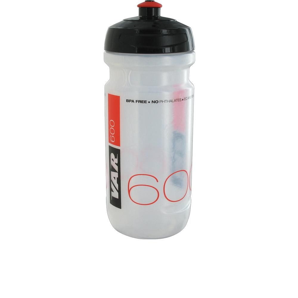VAR Trinkflasche VAR Trinkflasche 600 ml transparent rot