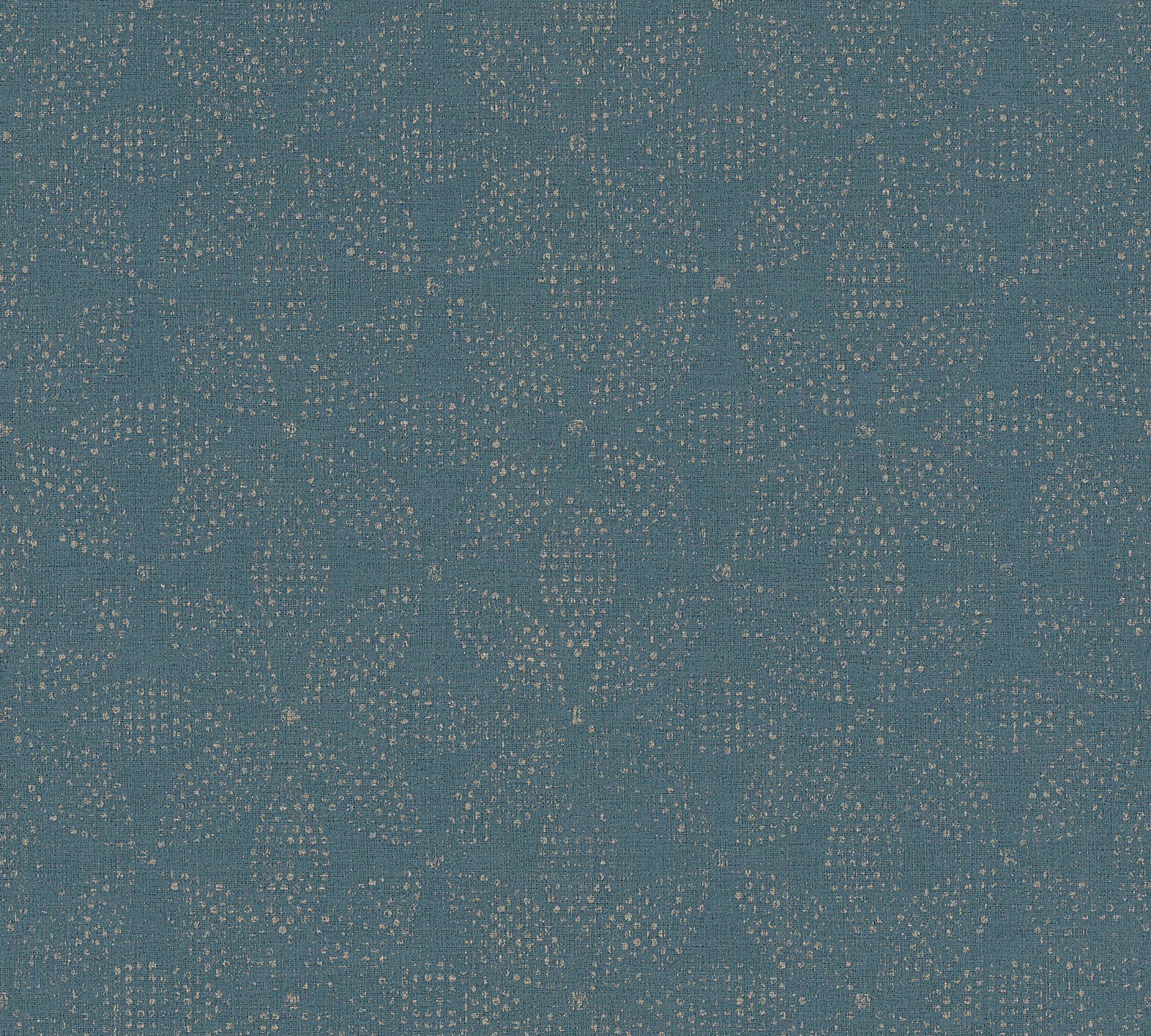 Ethnic Création Geometrisch Vliestapete A.S. blau Origin, gemustert, Tapete