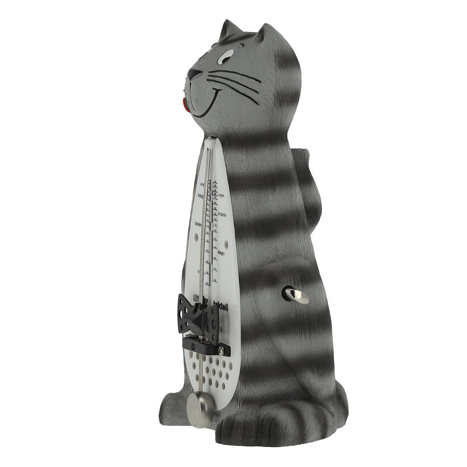 Wittner Metronom Wittner Metronom Kater mechanisches Taktell mit Tuch, Mechanisch aufziehbar