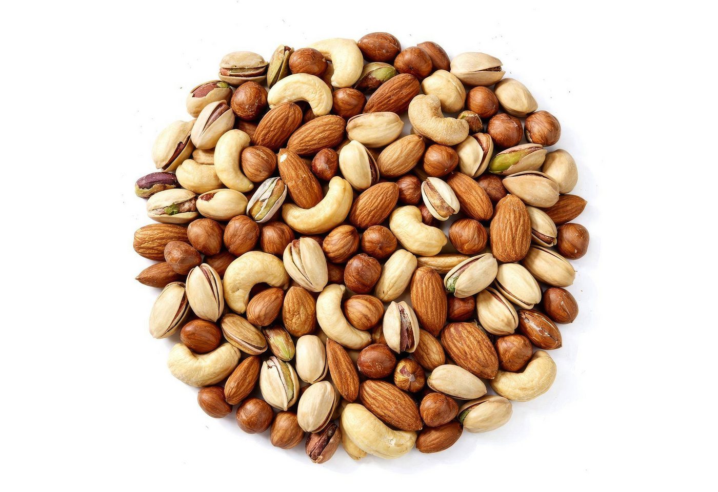 We_Natur Nüsse Premium Nussmix–Pistazien, Mandeln, Haselnüsse & Cashews 800gr, 800 g, Pistazie, Haselnuss, Mandel, Cashew