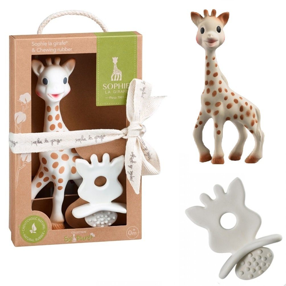 Beißring Geschenkset Sophie la Girafe 2er