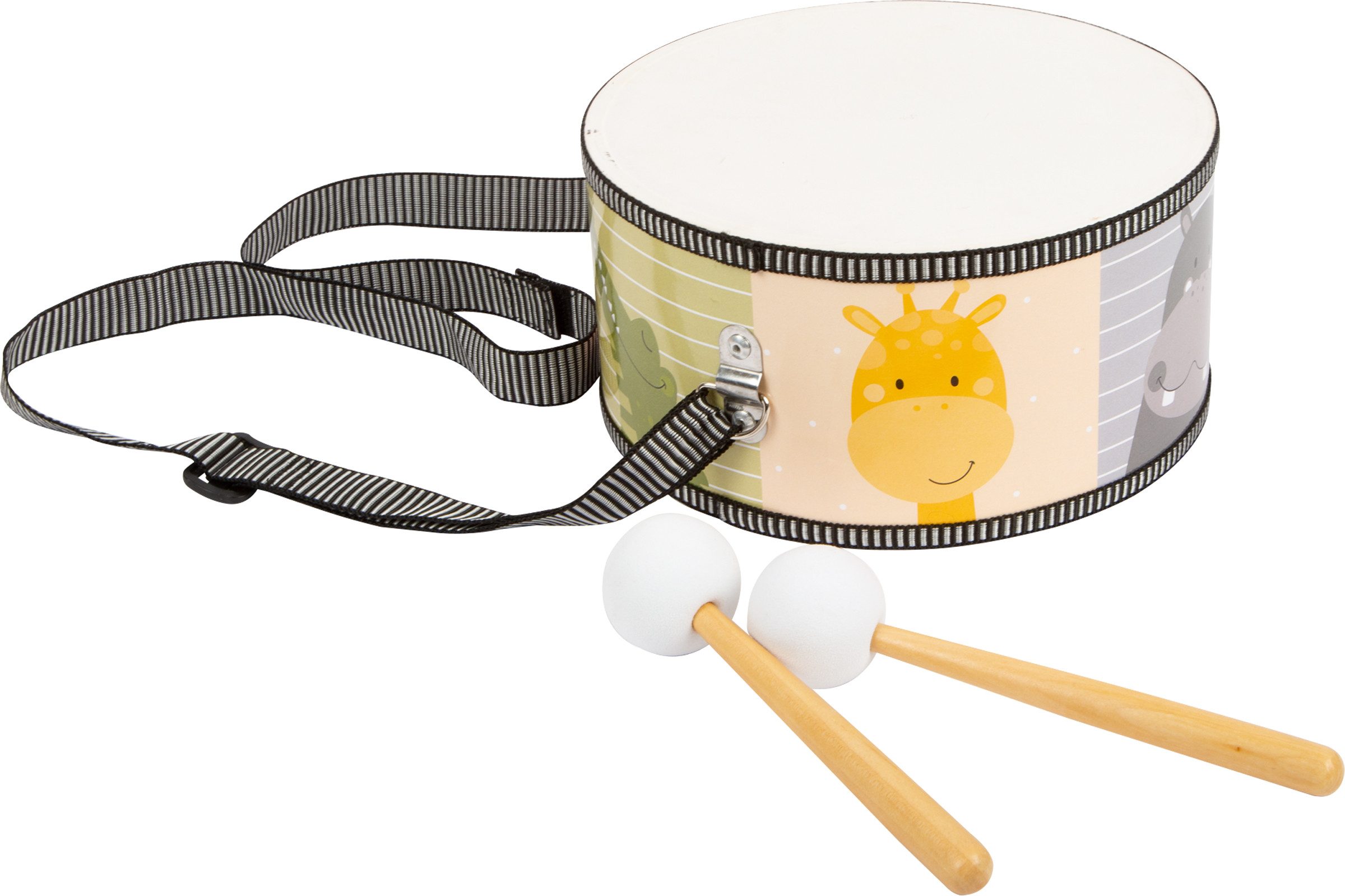 Small Foot Spielzeug-Musikinstrument Trommel Bunte Wildnis