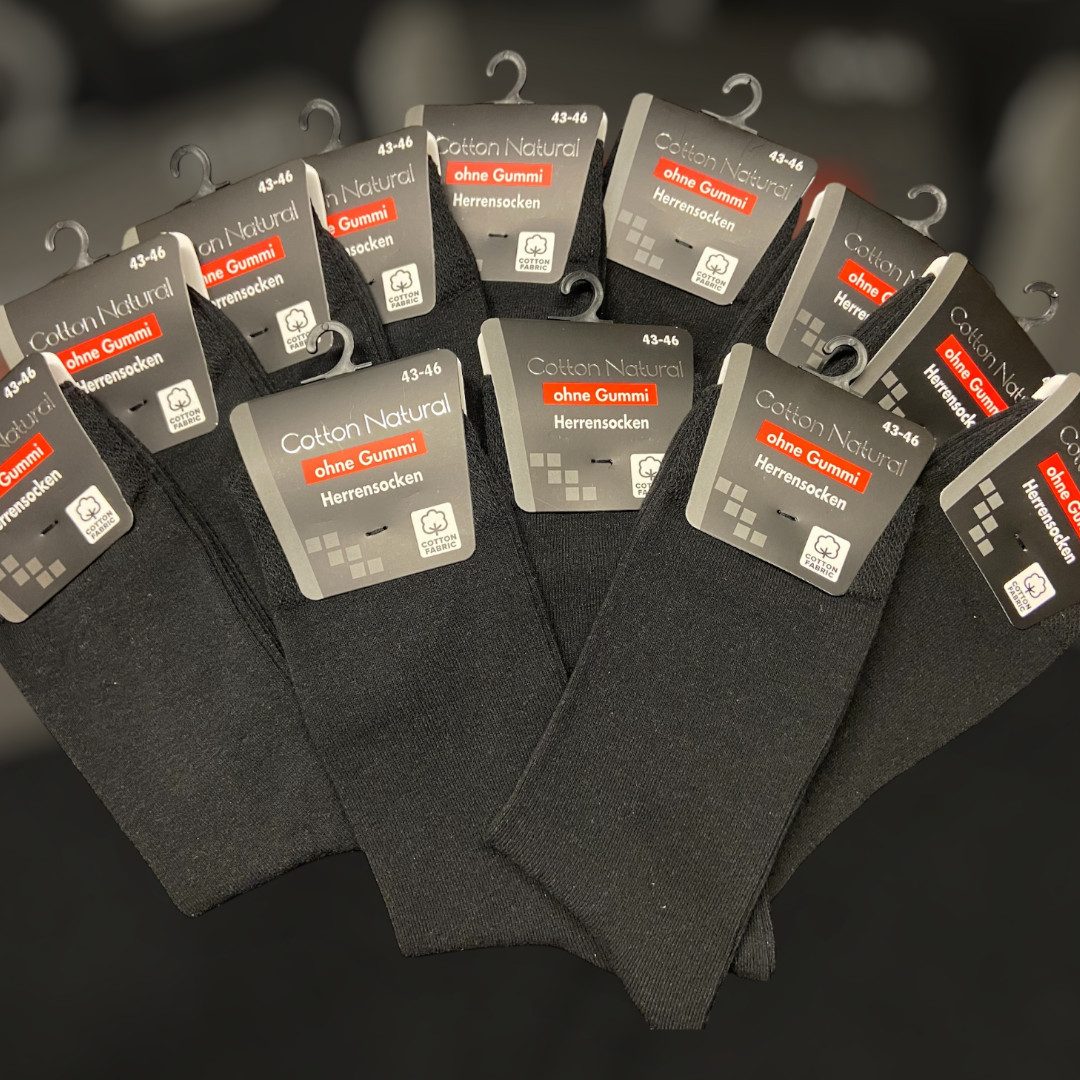 DDOnlineShop Businesssocken 10 Paar – Herren & Damen Socken aus Baumwolle (Spar-Set, 10-Paar, 10 Paar) Premium Qualität 1001