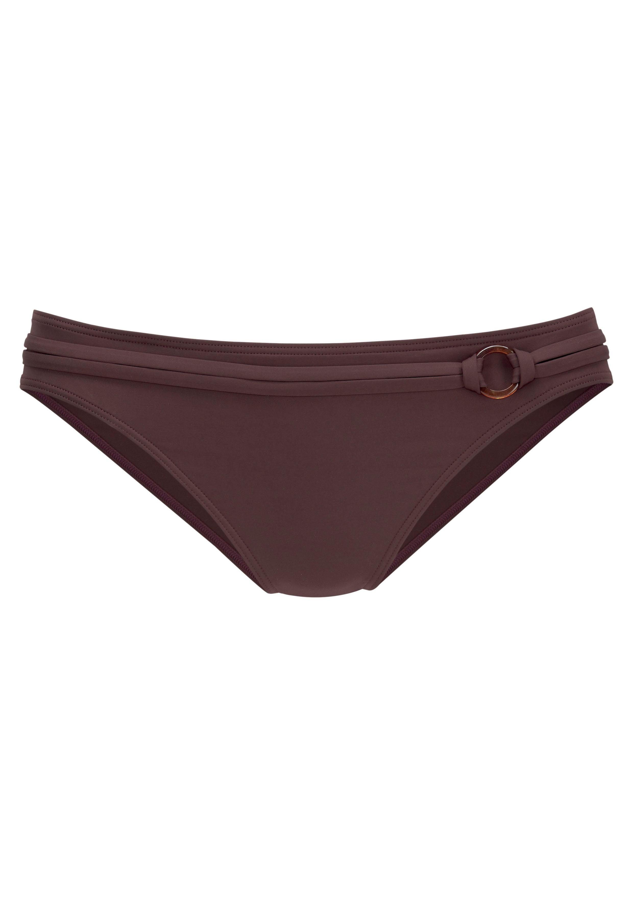 S.OLIVER Bikini-Hose Rome mit Ziergürtel mehr