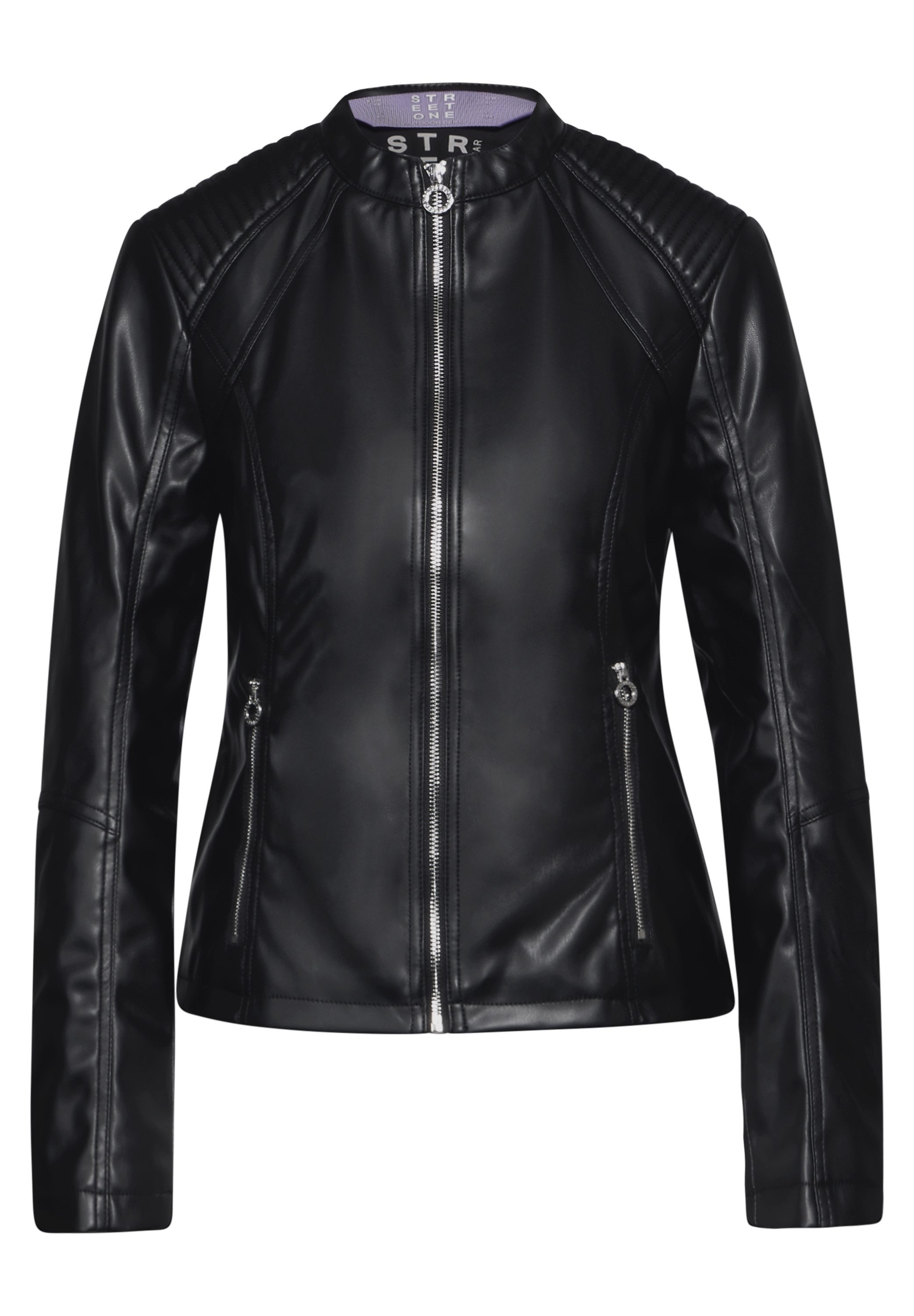 STREET ONE Bikerjacke mit Stehkragen