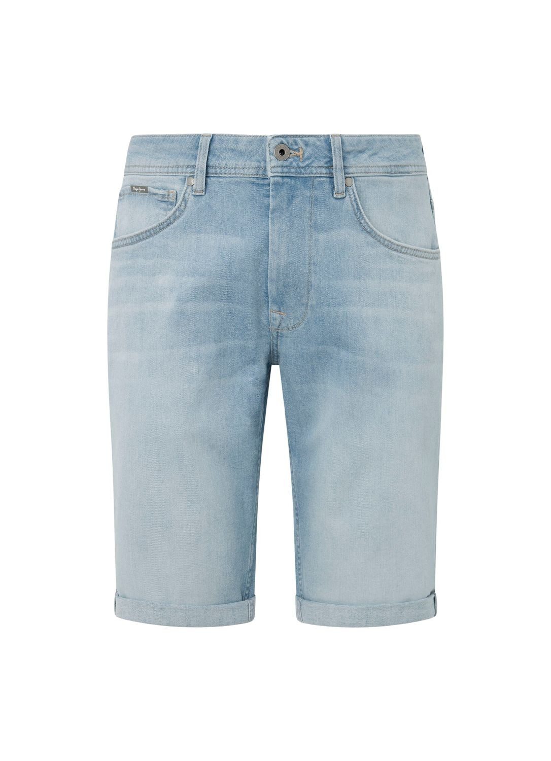 Pepe Jeans Jeansshorts STRAIGHT SHORT mit Stretch