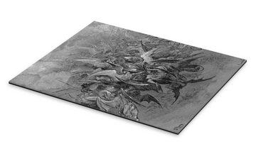 Posterlounge XXL-Wandbild Gustave Doré, Krieg im Himmel, Malerei