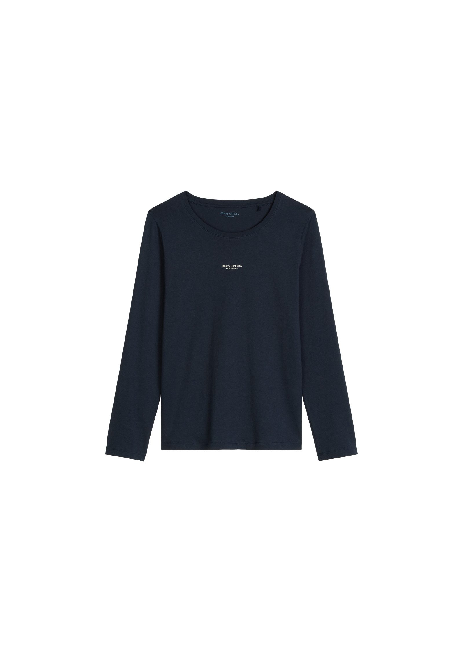 Marc O'Polo Pyjamaoberteil Mix N Match Cotton Top LS mit Rundhalsausschnitt günstig online kaufen