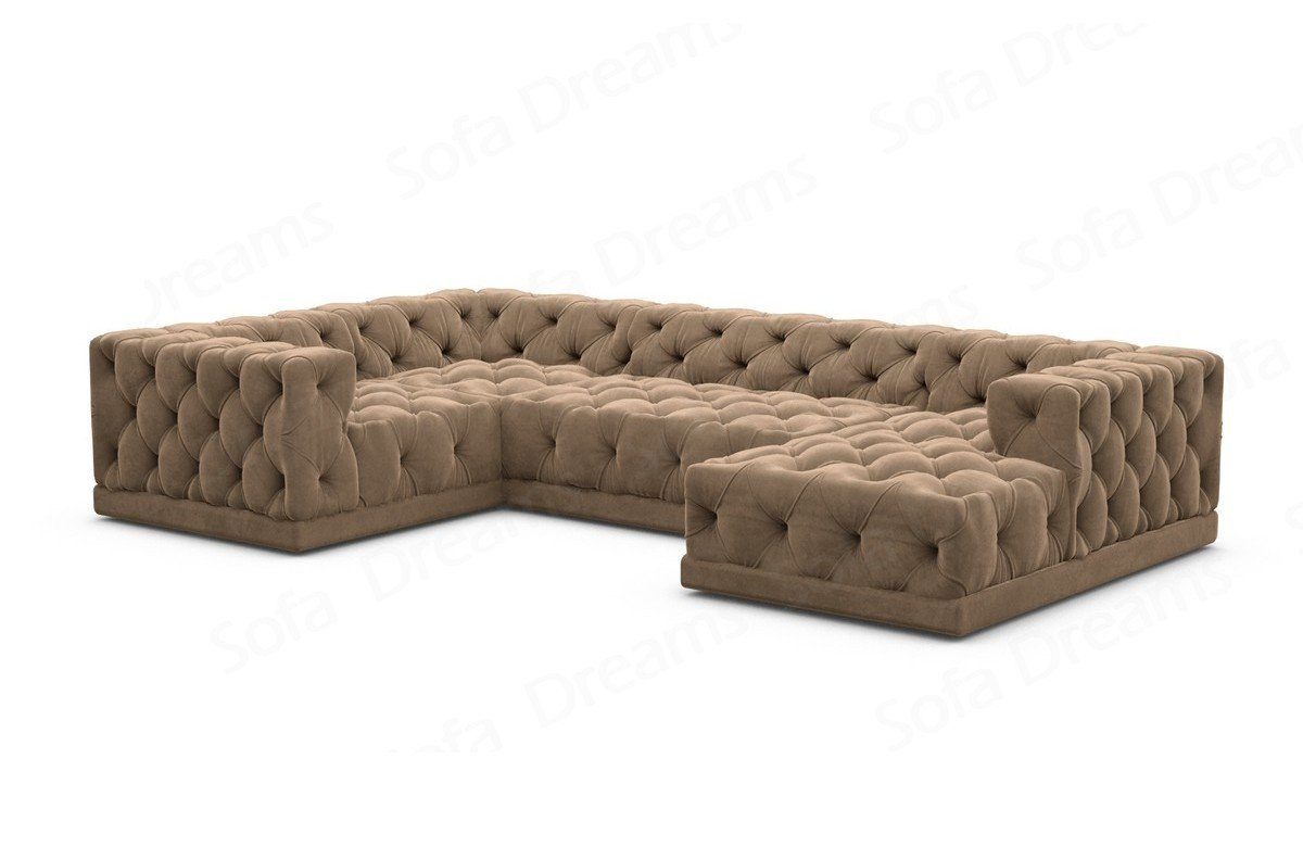 Sofa Dreams Wohnlandschaft Designer Stoff Sofa günstig online kaufen