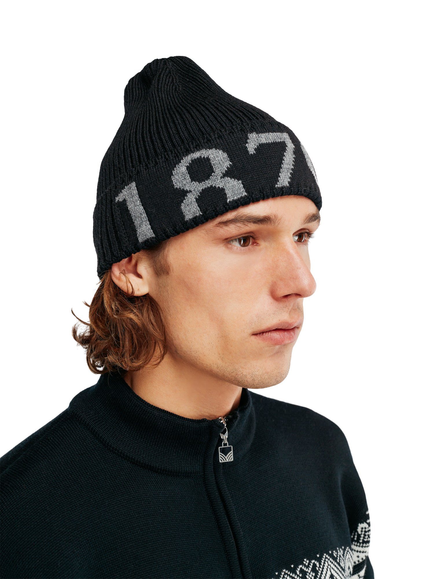 Dale Beanie Dale 1879 Smoke Accessoires Norway Of Norway Hat of Black