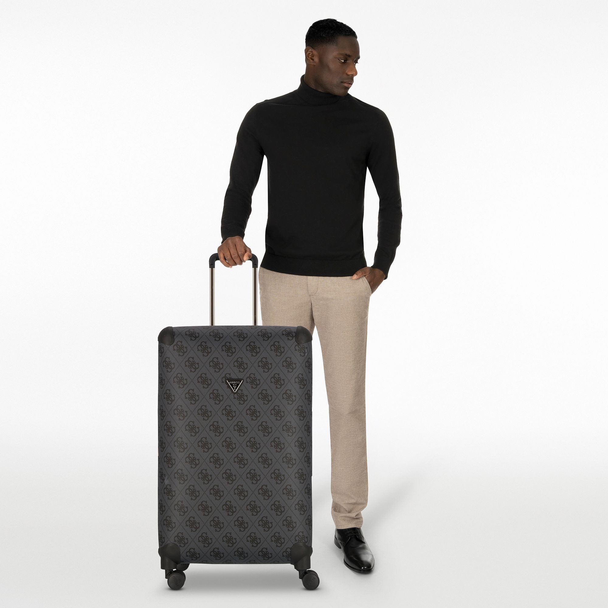 Guess Hartschalen-Trolley Berta, 4 Rollen, Polyurethan günstig online kaufen