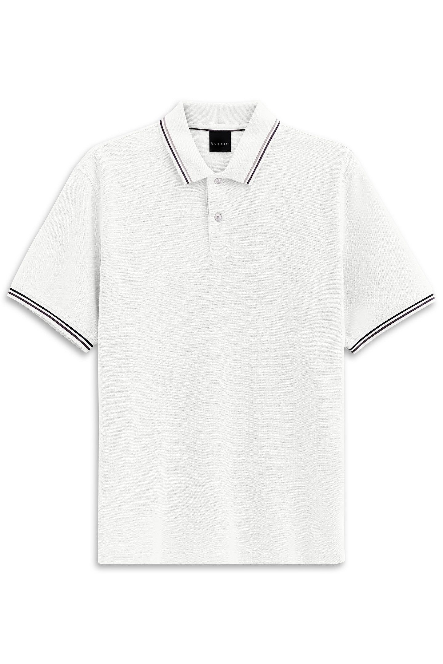 bugatti Poloshirt "Modern Fit", Basic Essential aus Baumwolle günstig online kaufen