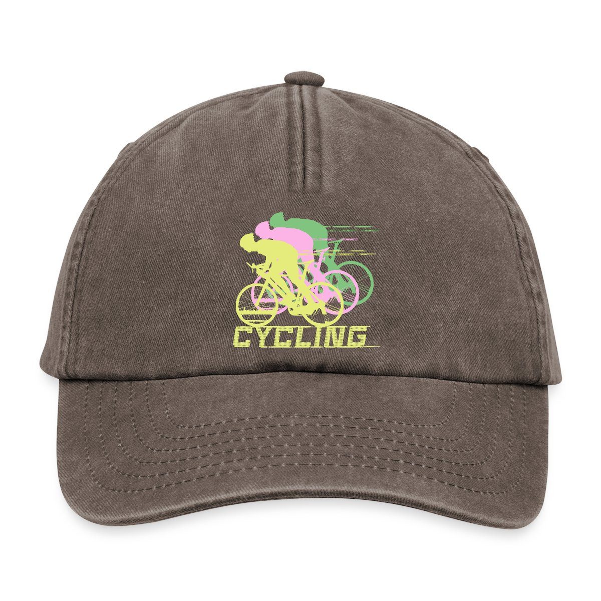 Spreadshirt Baseball Cap Fahrrad Sport Neon günstig online kaufen