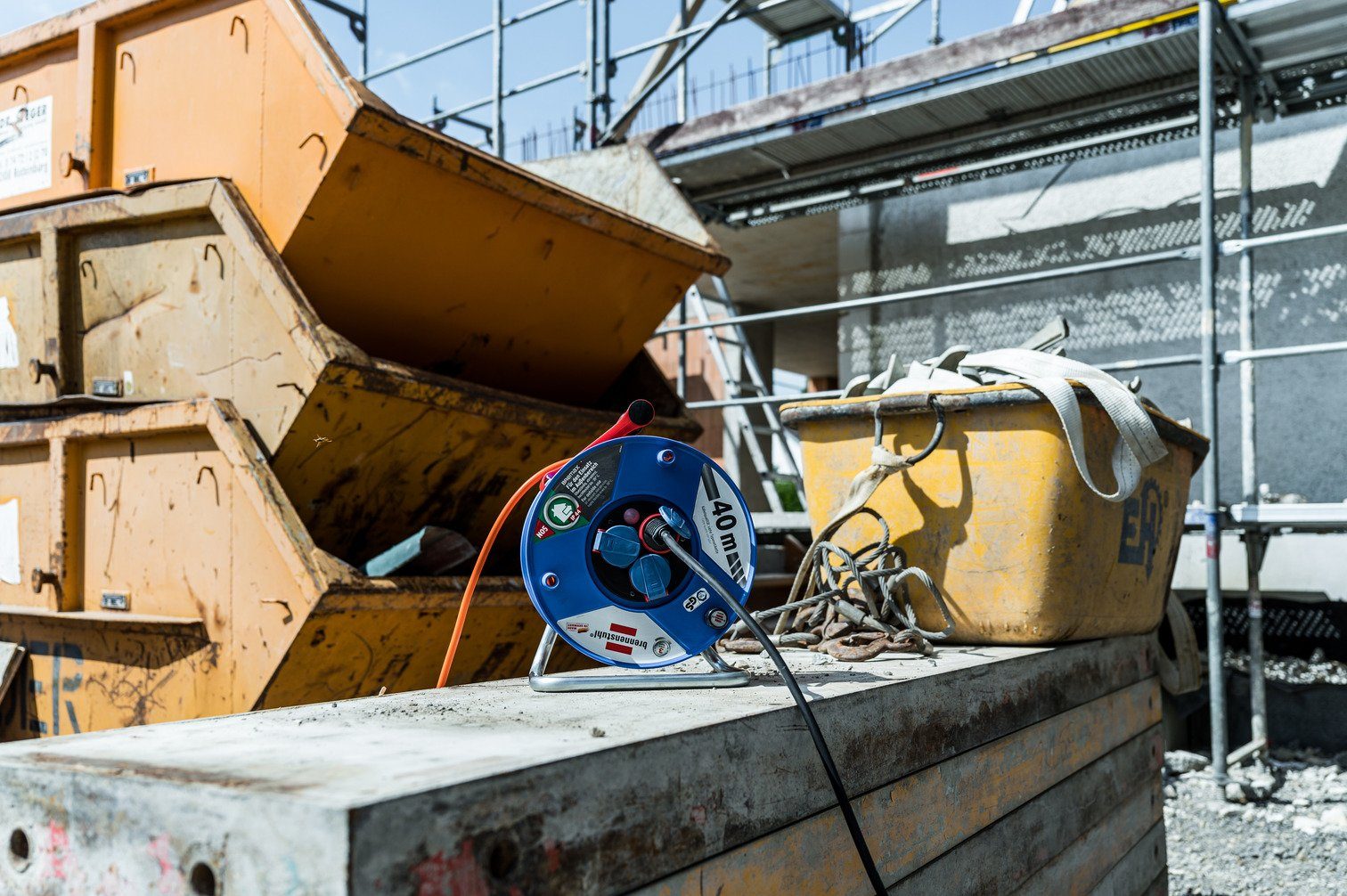 Brennenstuhl Garant Kabeltrommel (Kabellänge 40 m)