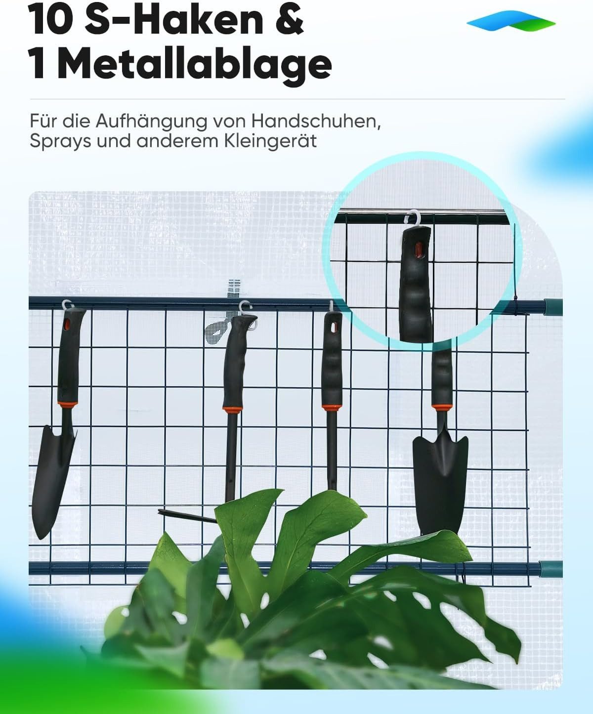 DOTMALL Tomatengewächshaus Gewächshaus...