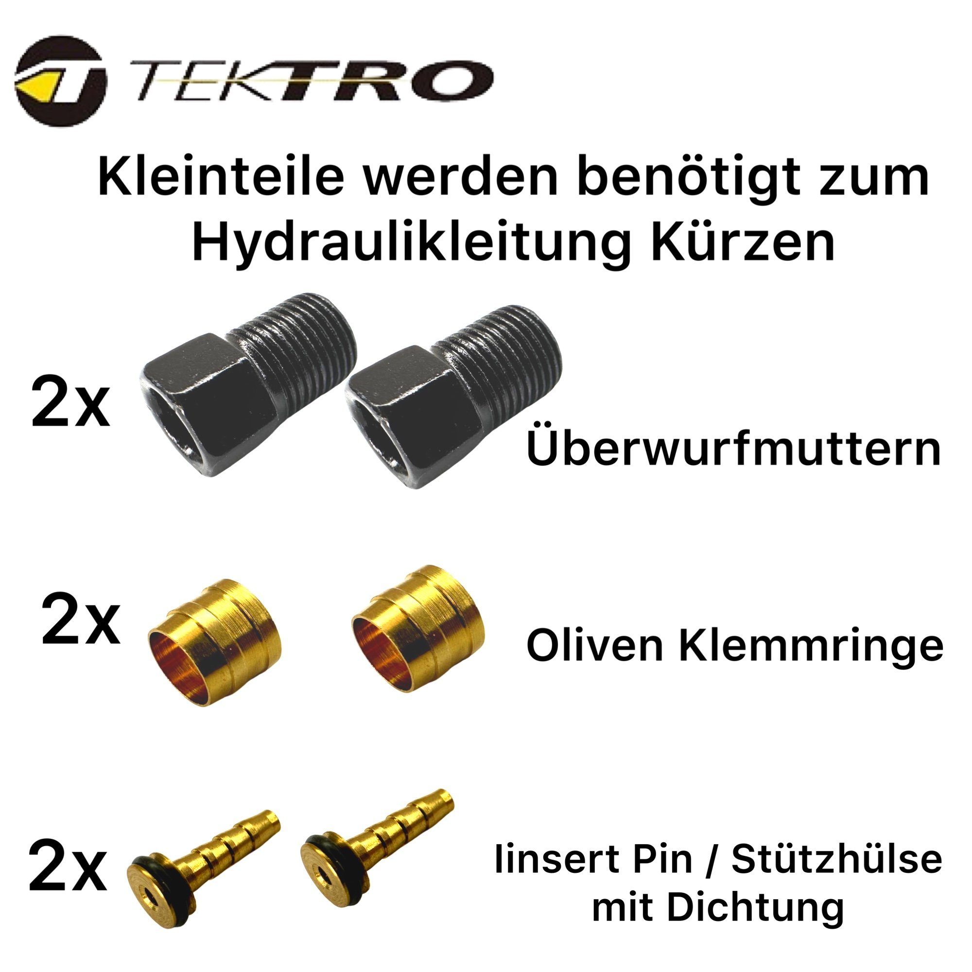 Fantic26 Fahrrad-Montageständer Scheibenbremse Service Entlüftungsset Tektro / TRP mit Mineralöl 100ml – Bild 4 von 5